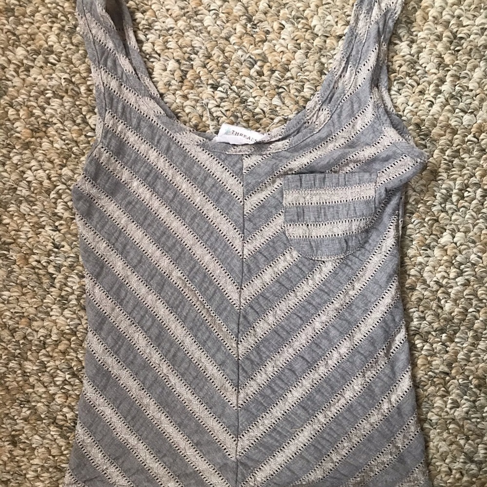 Express Sequence Top Size Xs & Threads Crop Top S… - image 3
